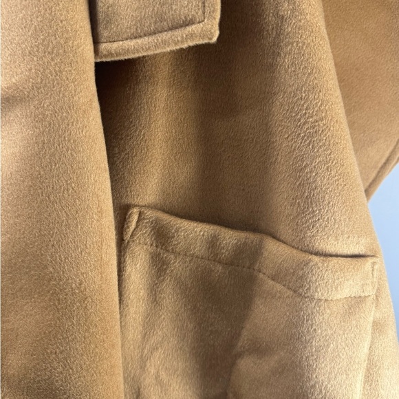 NWT Loft Sz XS luxuriously oversized wrap with removable scarf - Picture 7 of 12